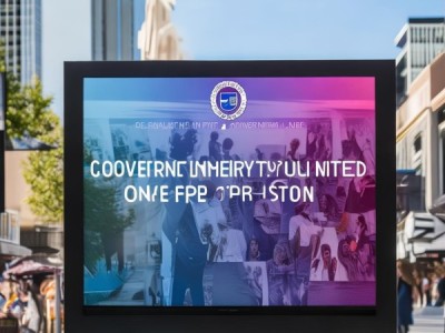 政府统一规划的门头广告，展现政府形象