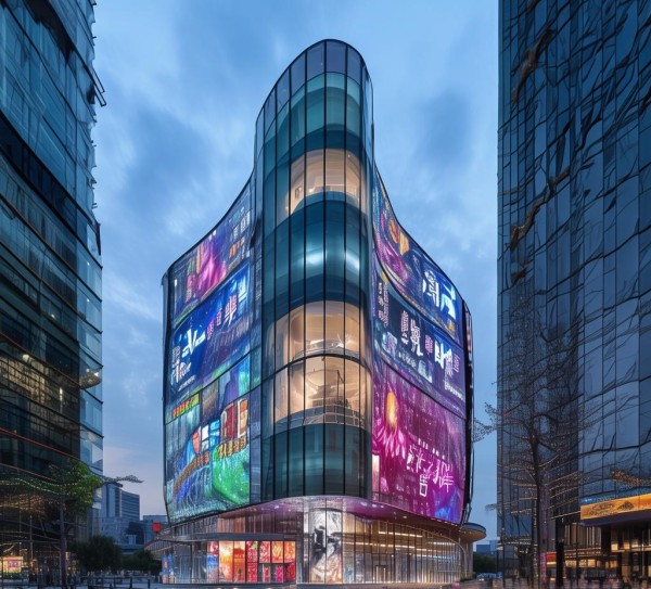 江西广告展览规划馆，从设计到城市的映照