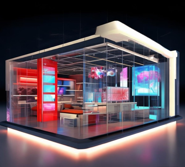 如何构建高效的广告店空间设计规划图？