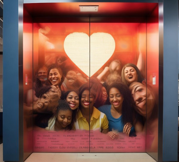 真实宣传电梯广告，传递温暖的力量